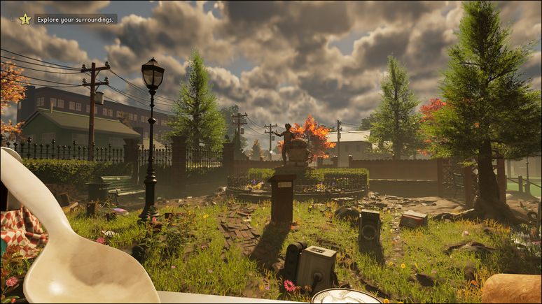 O parque é imenso e cheio de segredos para encontrar