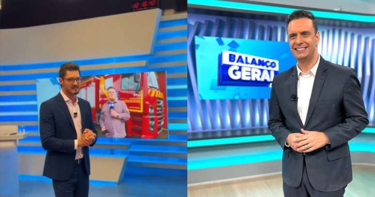 Valdinei Rodrigues e Raphael dos Anjos deixaram seus postos em diferentes versões do 'Balanço Geral'