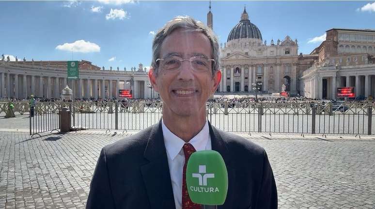 Leão Serva no Vaticano em cobertura sobre a eleição do papa Leão 14