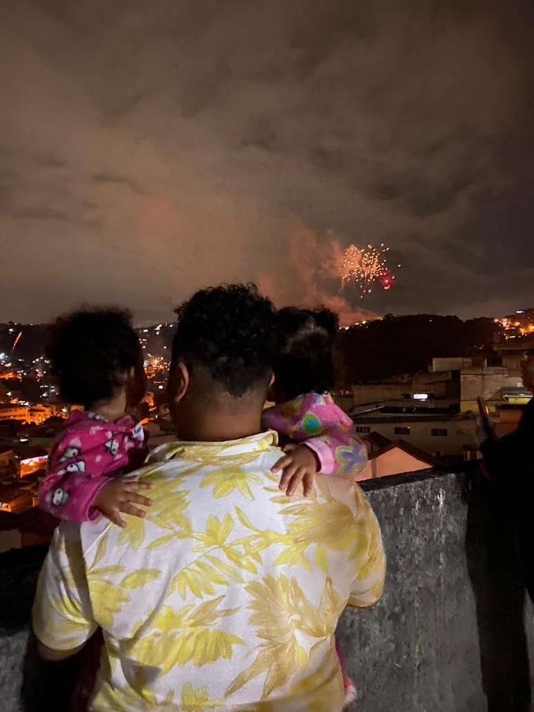 From now ten years, Danillo Siming wants the twin daughters to understand the causes for which he fights. From now ten years, Danillo Siming wants the twin daughters to understand the causes for which he fights.