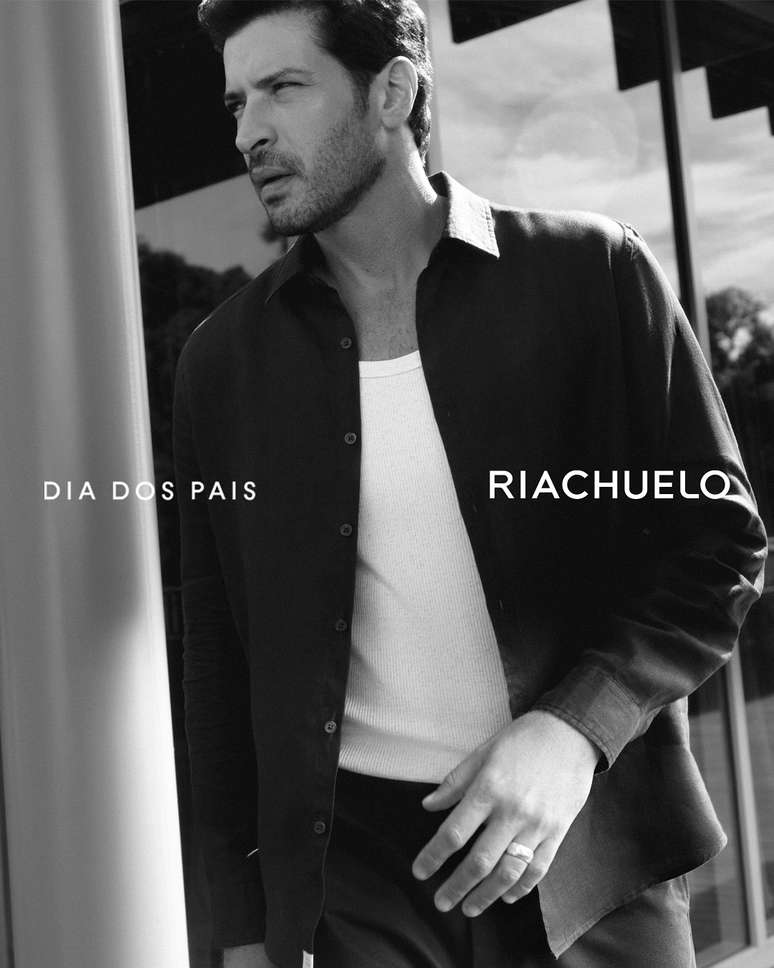 Leandro Lima poses for the Father's Day campaign Leandro Lima poses for the Father's Day campaign