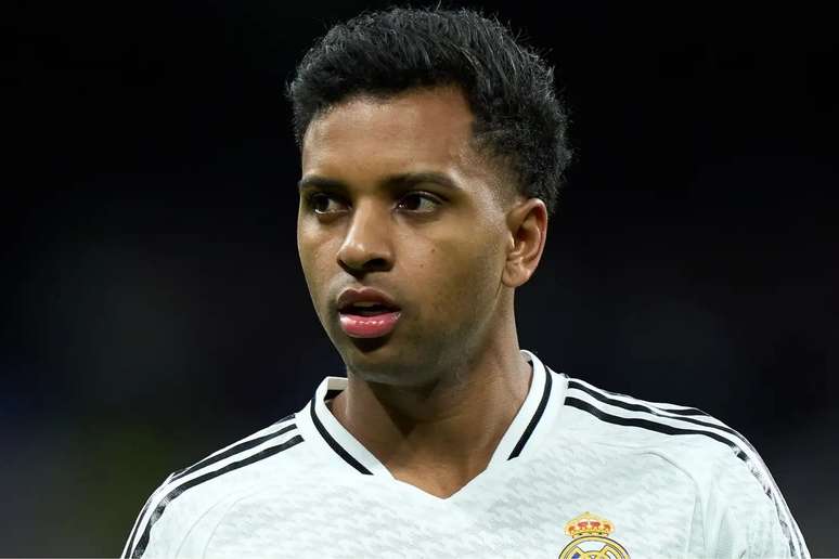 Rodrygo em ação pelo Real Madrid