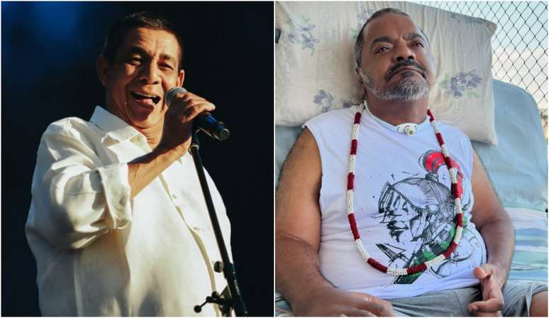 Zeca Pagodinho lamenta morte de Arlindo Cruz
