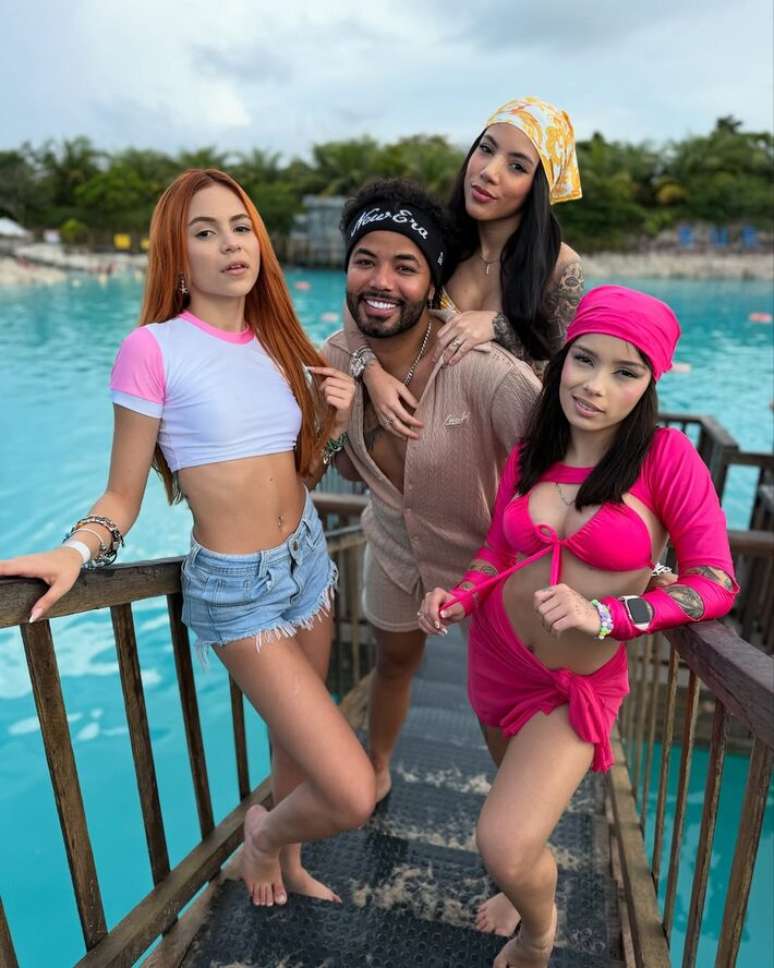 Hytalo formou sua própria 'turma'. O grupo é composto majoritariamente por jovens que ele chama de 'filhos', incluindo menores de idade