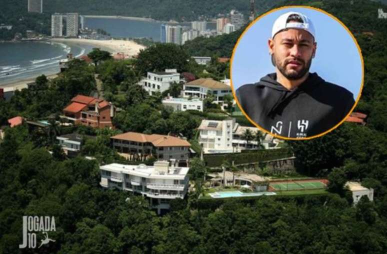 Uma das propriedades do camisa 10 em Santos –