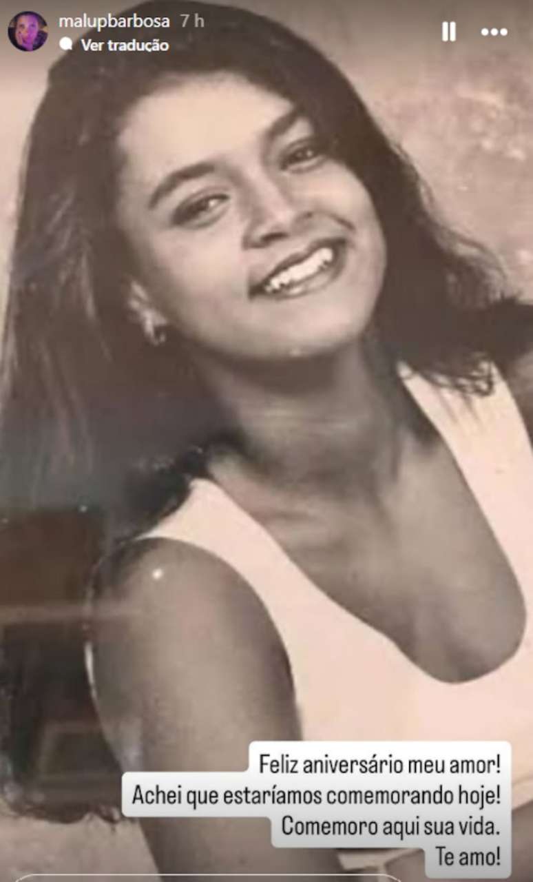 Malu Barbosa homenageia Preta Gil