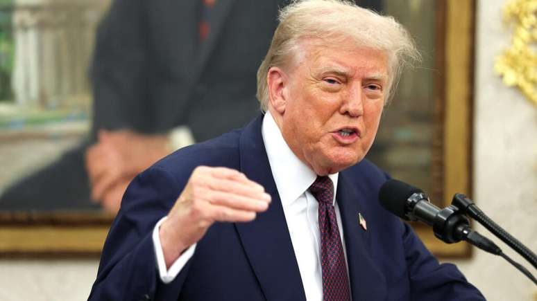 美国总统特朗普资料图片