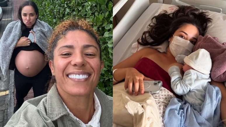 The player and his wife Flamengo show the face of his daughter for the first time: “8 days”