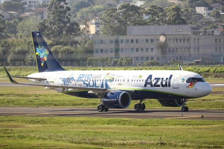 Avi&atilde;o da Azul em foto de arquivo