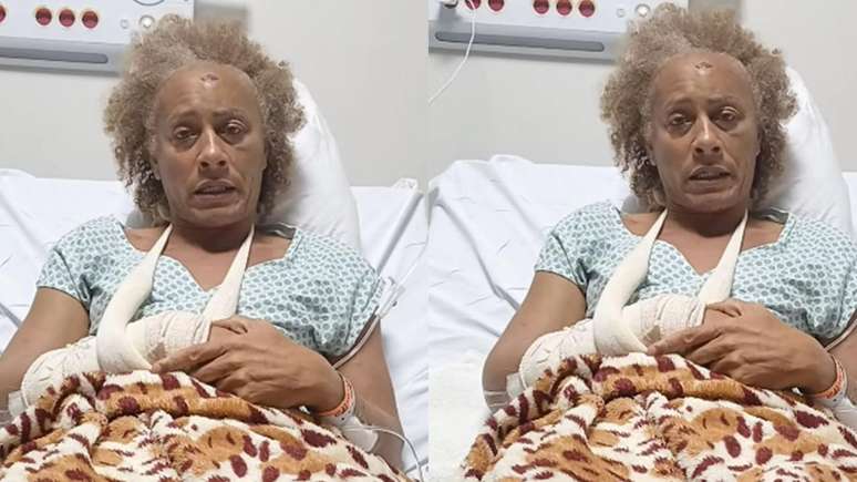 Atriz relatou que  o ex-companheiro dela n&atilde;o aceitava o fim do relacionamento