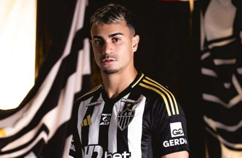 Reinier em desembarque em Belo Horizonte –Reprodução de vídeo/Instagram