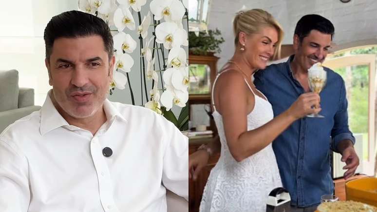 Edu Guedes falou sobre o apoio de Ana Hickmann em sua luta contra um câncer