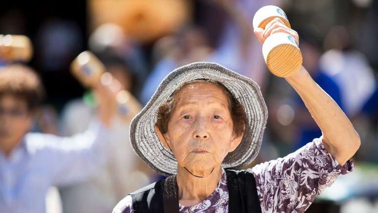 Pessoas com mais de 65 anos atualmente representam quase 30% da população do Japão