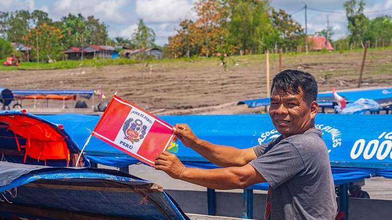 Cerca de 3 mil pessoas vivem na ilha de Santa Rosa, que o Peru considera parte de seu território