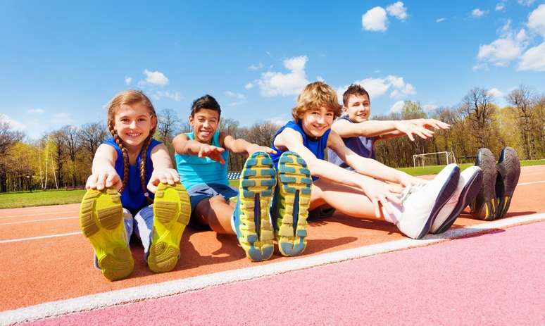 Physical activity helps in the development of children; I wait