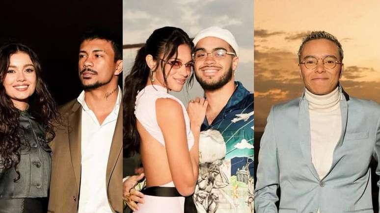 Public Detona looks at the famous in the renewal of the votes of Giovanna Ewbank and Bruno Gagliaso