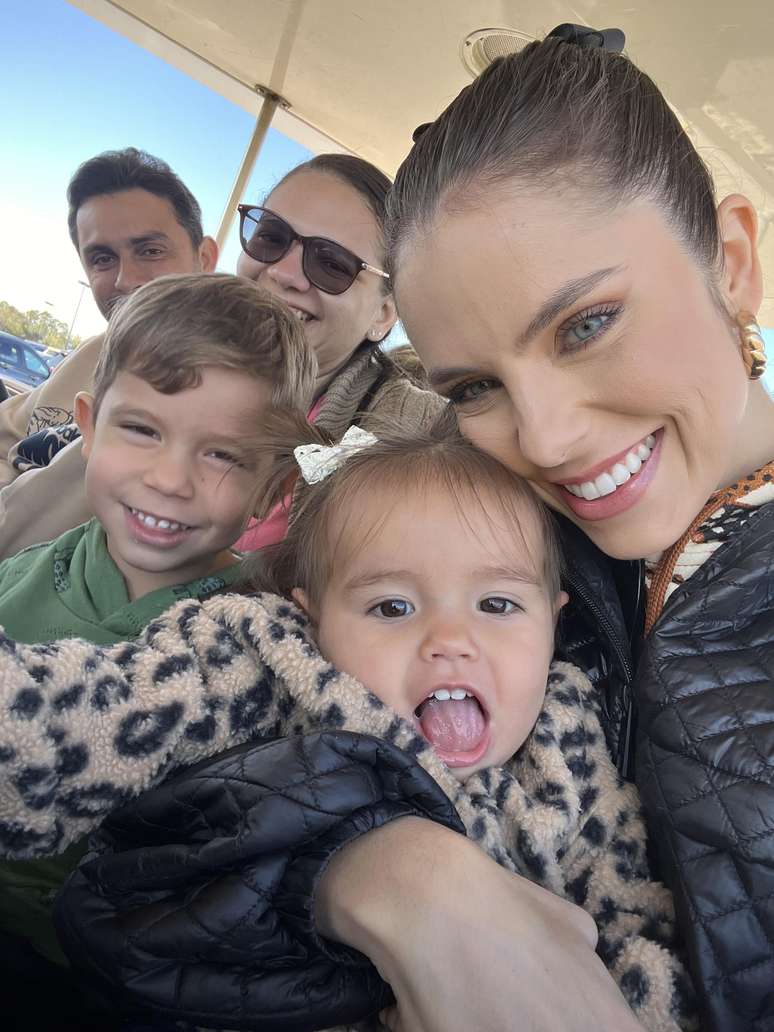 Mano Walter com sua fam&iacute;lia -