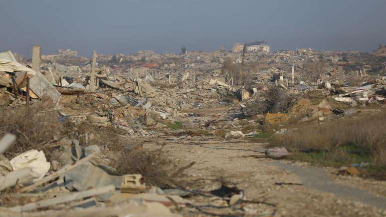 V&aacute;rias instala&ccedil;&otilde;es do Hamas foram destru&iacute;das pelos ataques de Israel