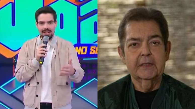 João Silva homenageou o pai, Faustão, na TV no Dia dos Pais