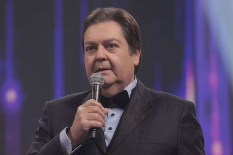 O apresentador Fausto Silva