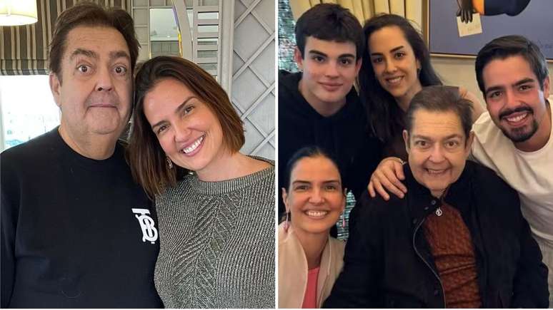 Luciana Cardoso não visitou Faustão no Dia dos Pais, enquanto todos os filhos foram passar a data ao lado do ex