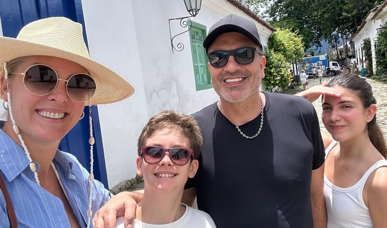 Ana Hickmann homenageia Edu Guedes pelo Dia dos Pais após condenação de Alexandre Correa: ‘Pai é quem cuida’.