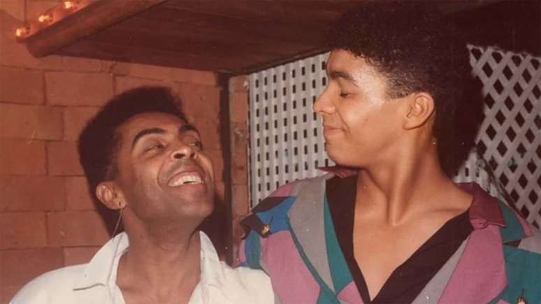 Gilberto Gil e seu filho Pedro