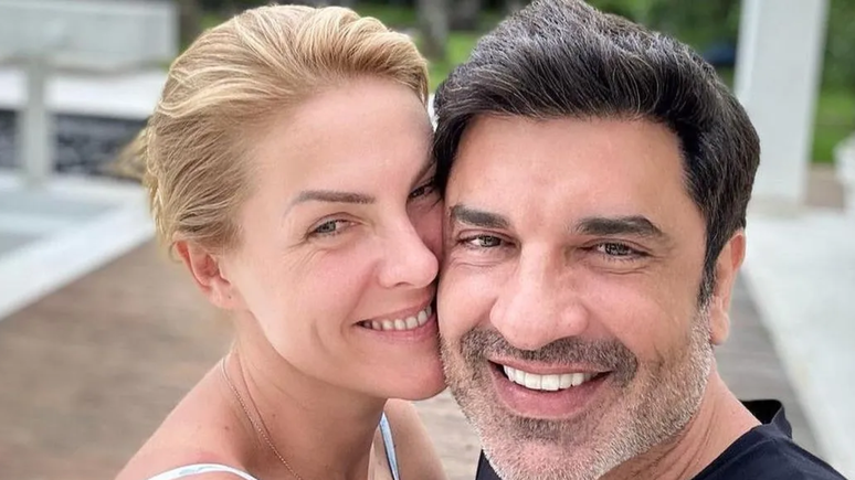 Ana Hickmann e Edu Guedes