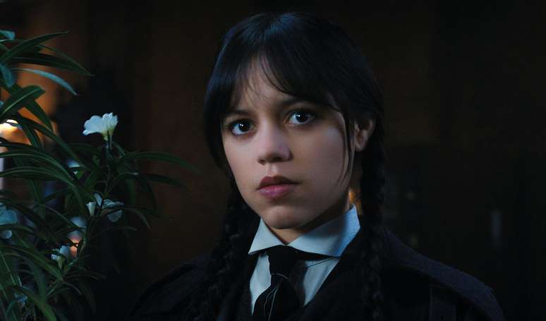 Jenna Ortega é a protagonista da série 'Wandinha', da Netflix.