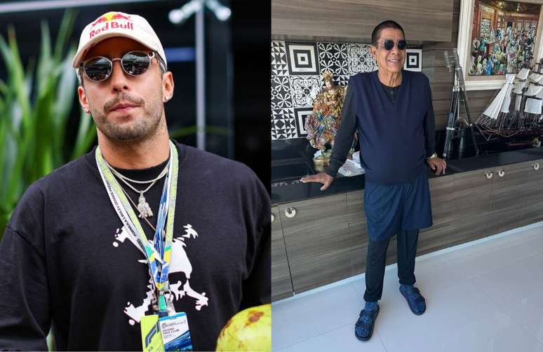 Pedro Scooby é confundido com Zeca Pagodinho