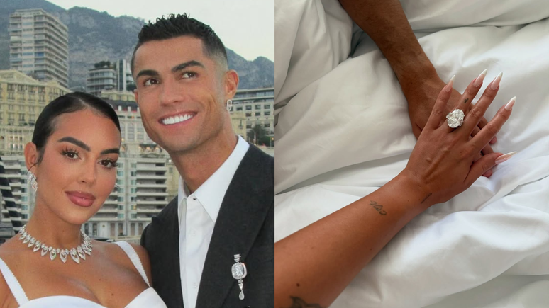 Cristiano Ronaldo pede Georgina Rodríguez em casamento após 9 anos juntos