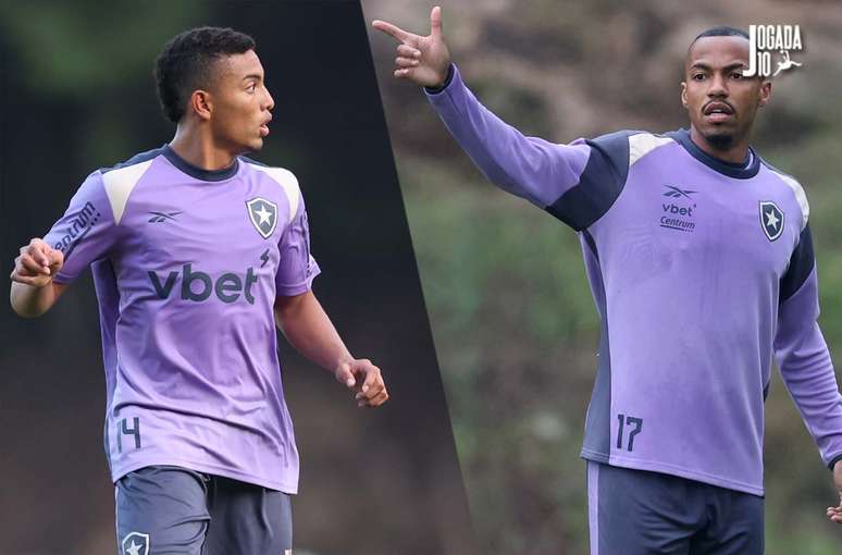 Barrera e Freitas treinam no Lonier &ndash; Fotos: Vitor Silva/Botafogo