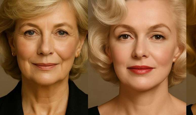 Princess Diana and Marilyn Monroe with today’s beauty secrets: with AI, the brand’s rejuvenated beauty icons and the result is breathtaking
