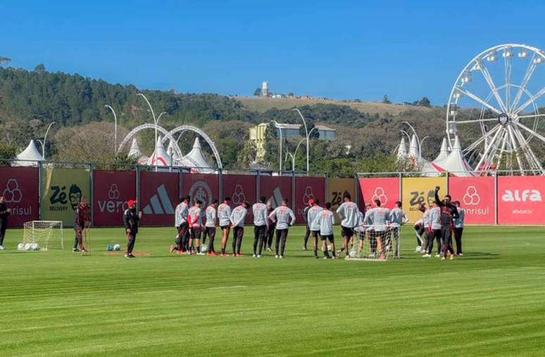 Inter encerrou a prepara&ccedil;&atilde;o para duelo contra o Flamengo &ndash;