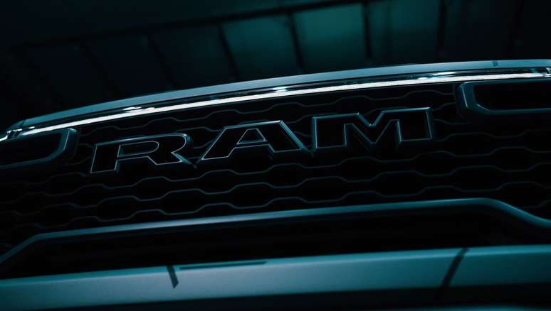 Teaser da inédita picape da Ram para a América do Sul