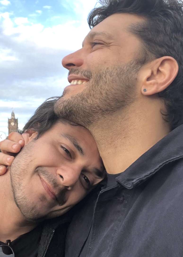 Armando Babaioff and boyfriend, Victor Novaes