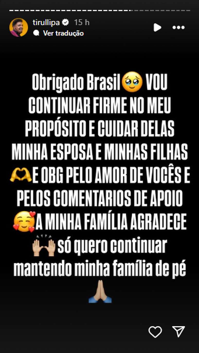 Post de Tirullipa / Instagram