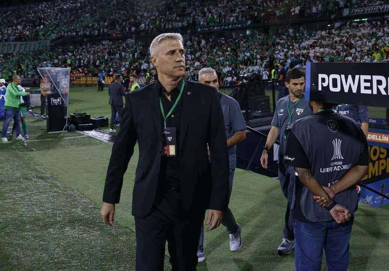 Crespo analisa o empate do S&atilde;o Paulo com o&nbsp; Atl&eacute;tico Nacional.