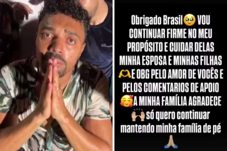 Tirullipa thanks guest after the betrayal: “I want to keep my family standing”
