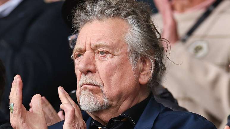 Robert Plant, vocalista do Led Zeppelin, em 2023 -