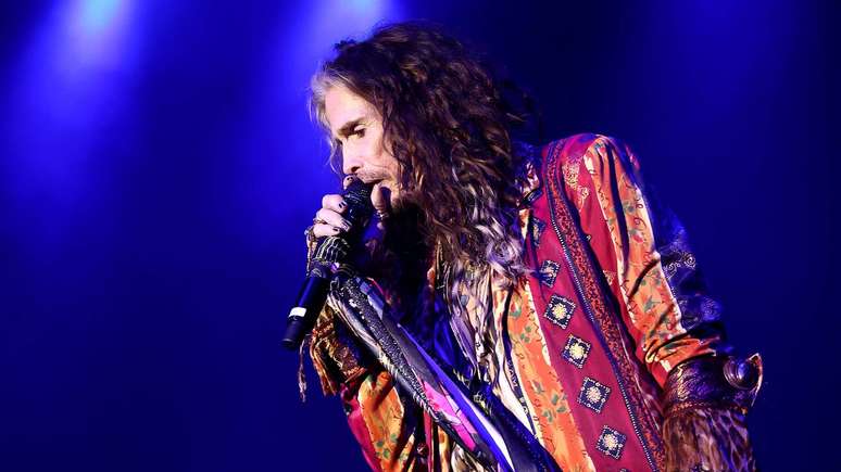 Steven Tyler, vocalista do Aerosmith, em 2025 -