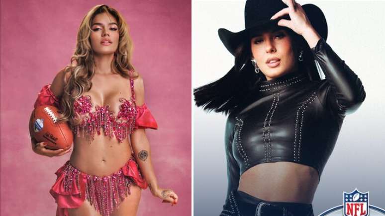 Karol G e Ana Castela são atrações confirmadas pela NFL para a partida em São Paulo.