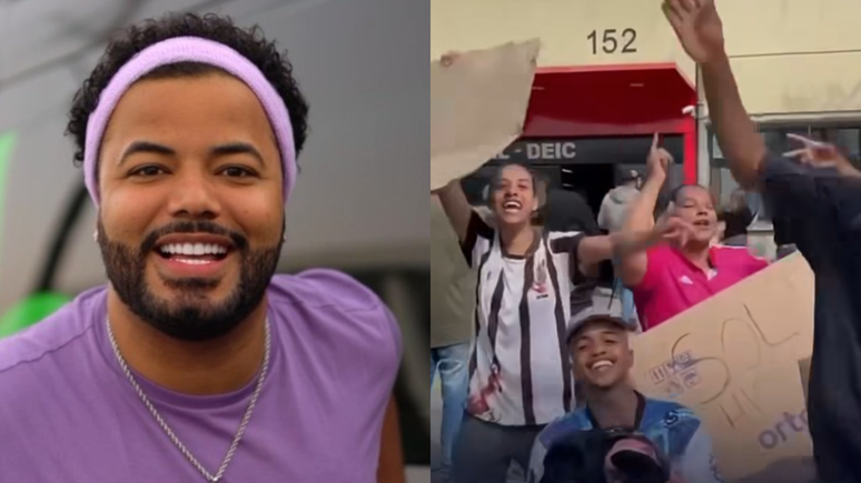 Fãs de Hytalo Santos protestam contra prisão do influenciador