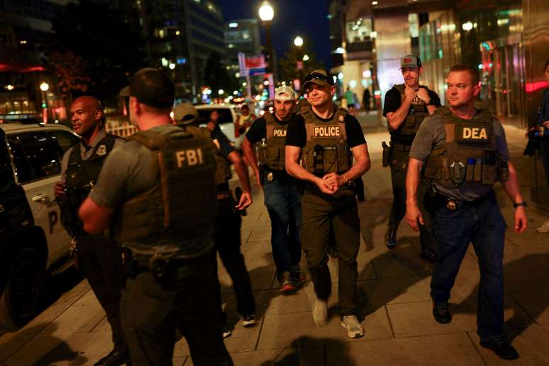 The presence of federal agents and the national guard generated protests in the city, mostly democratic The presence of federal agents and the national guard generated protests in the city, mostly democratic