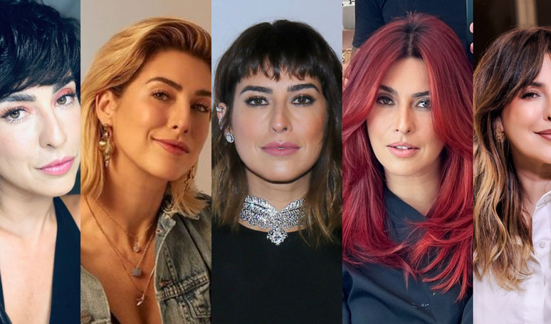 Before and after Fernanda Paes Leme in 30 photos: from pixie to red hair, recalls the visual changes of the famous