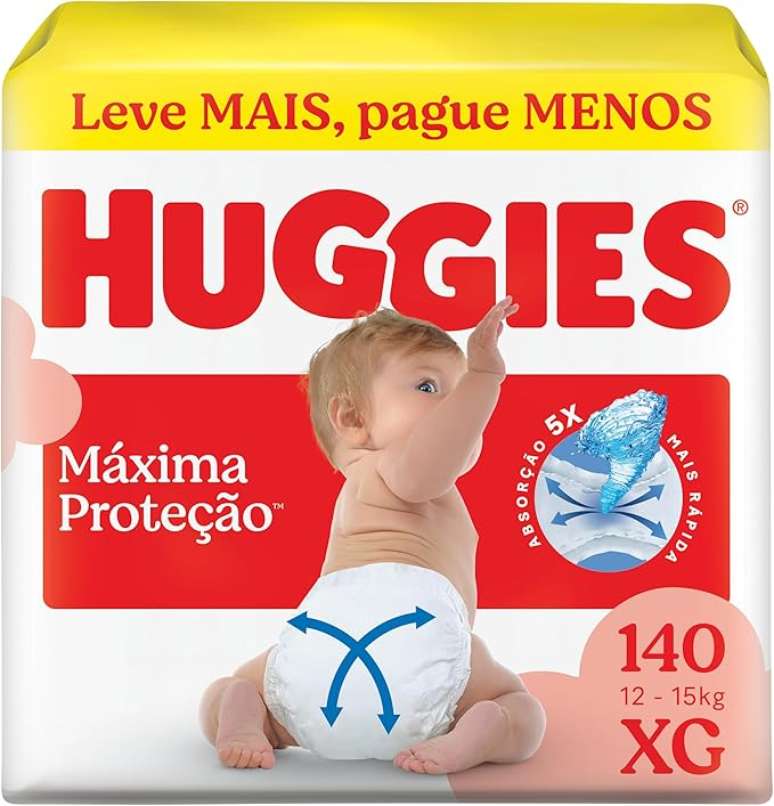Fralda Descartável Huggies