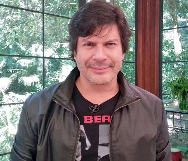 Paulo Ricardo in the photo before participating in Mais Você