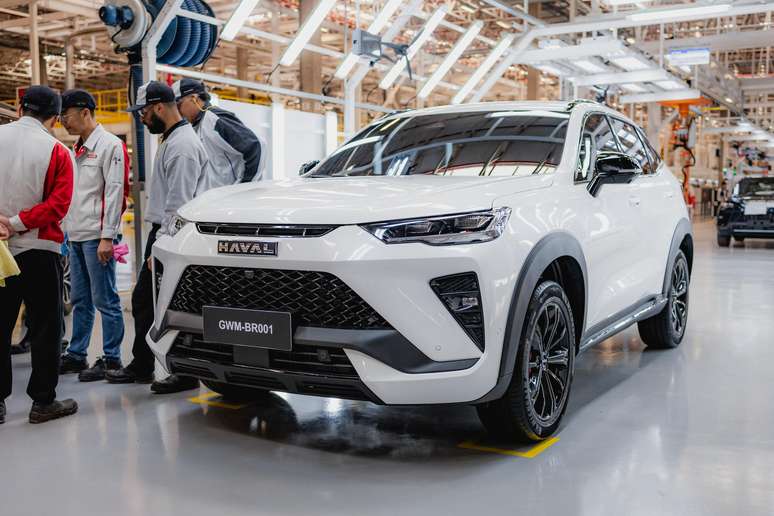 Primeiro GWM Haval H6 GT montado no Brasil