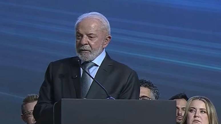 Presidente Lula durante inauguração da nova fábrica da montadora chinesa Great Wall Motors (GWM), em Iracemápolis, no interior de São Paulo