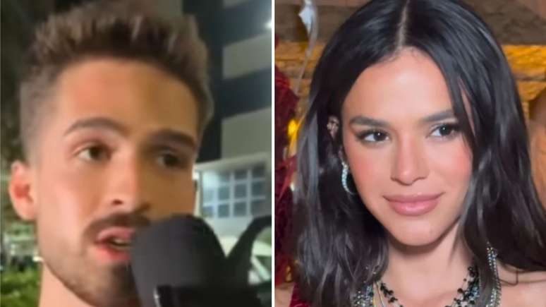 João Guilherme aparece na festa da ex